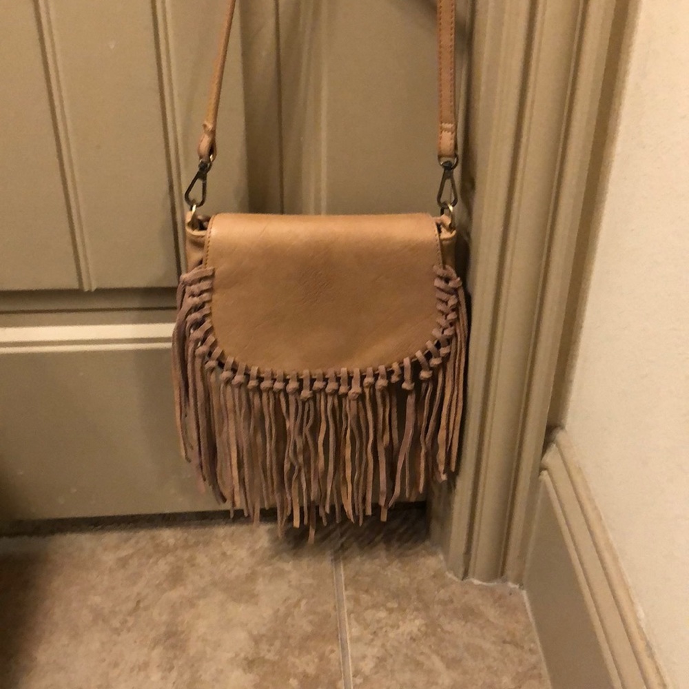 Cute boho style fringe bag